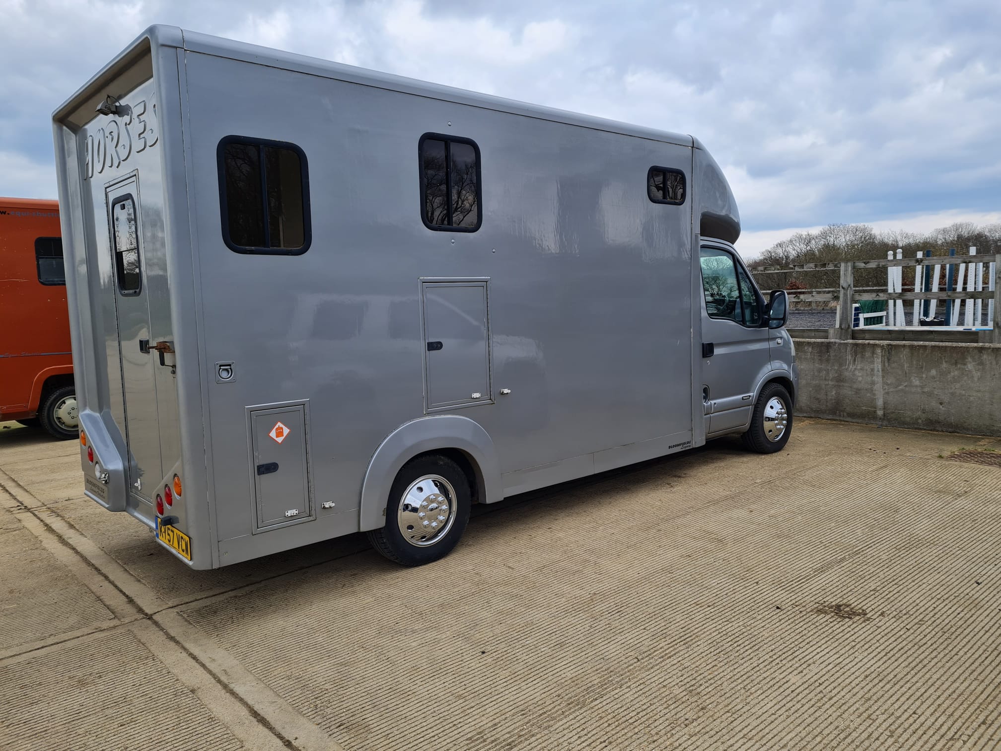 Grey Horsebox