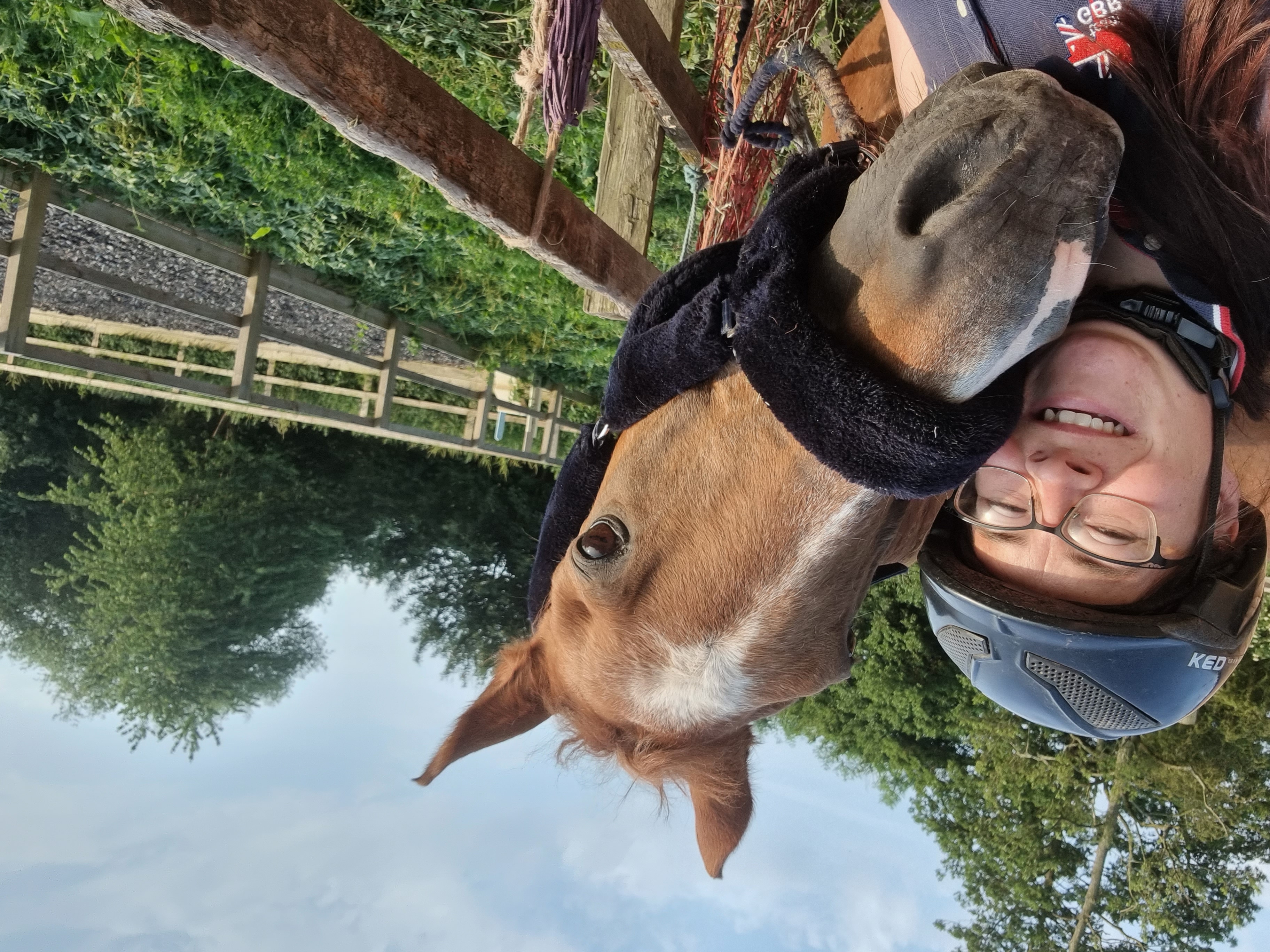 Woman and horse