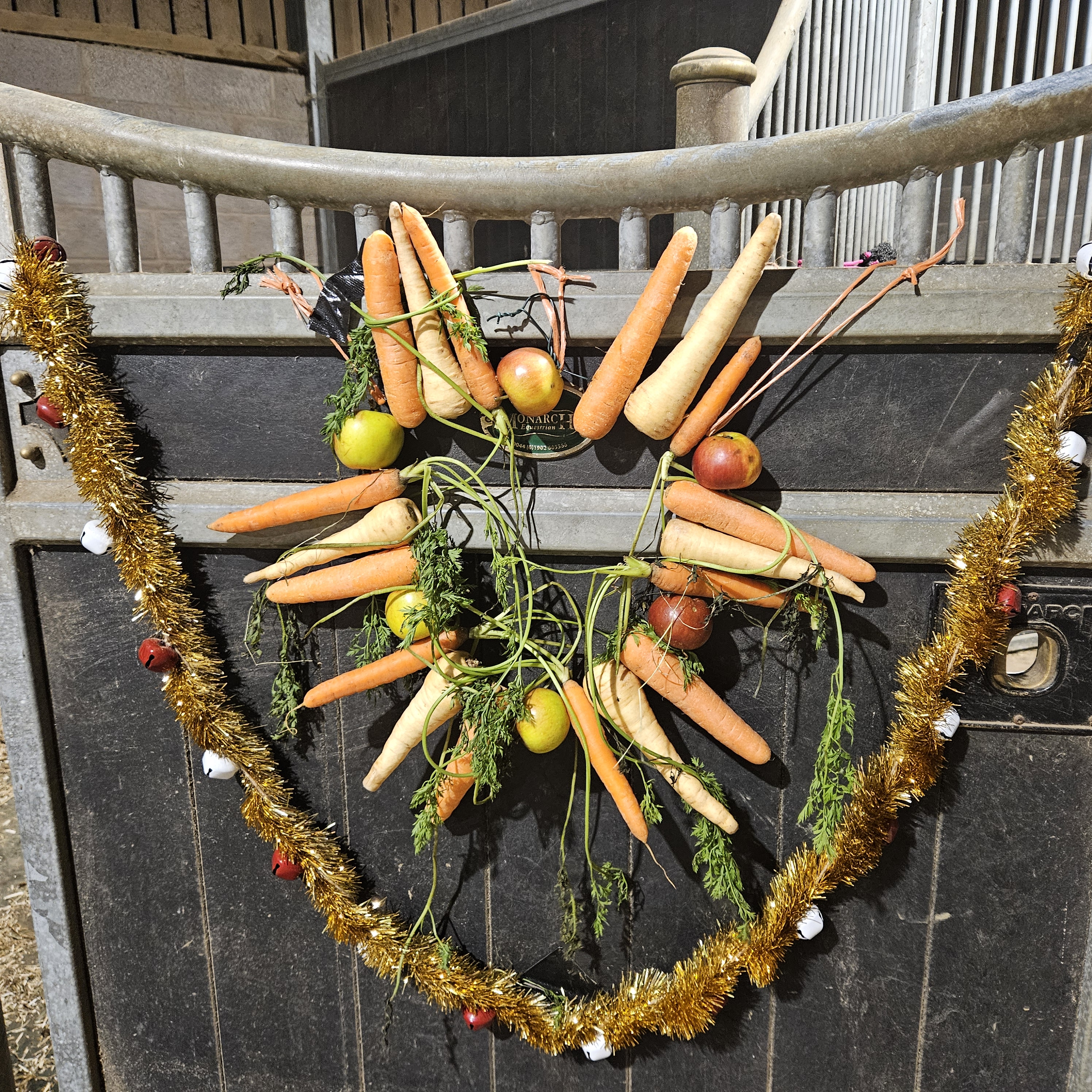 Wreath of vegetables